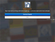 Tablet Screenshot of forum.persiannetworks.com